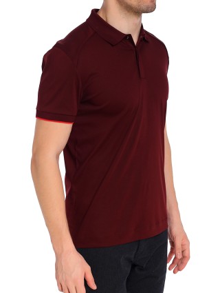 Червоне поло BOSS : фото 4 - Invogue